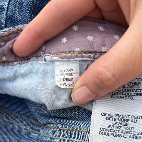 Tommy Hilfiger Women’s Flare Bootcut Vintage 2008 Blue Jeans 34 inch Y2K - Picture 12 of 16